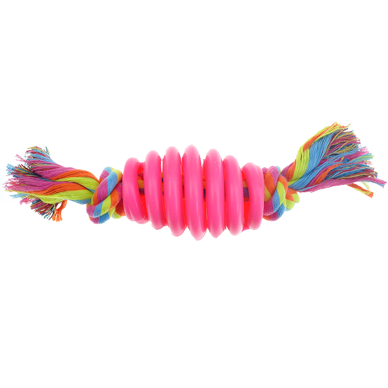 ПР0041474 Игрушка для собак Bark a Boo Пружина на канате CHOMPER  - Вид №2