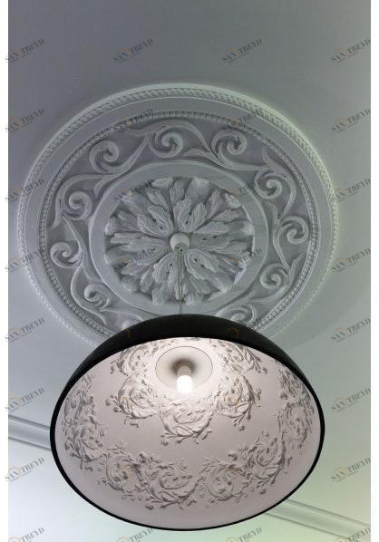 GESSO Подвесной светильник в гипсе  813orn 