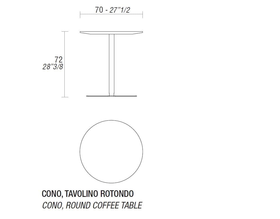 Высокий стол ESTEL GROUP конус ARCH-00133061 - Вид №4