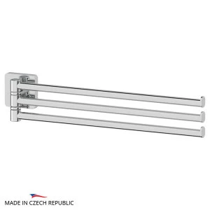 Держатель полотенец поворотный тройной 37 см Ellux AVANTGARDE AVA 017