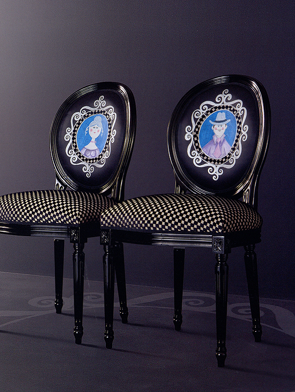 Стул FIAMMETTA CREAZIONI CR/608  - Вид №4