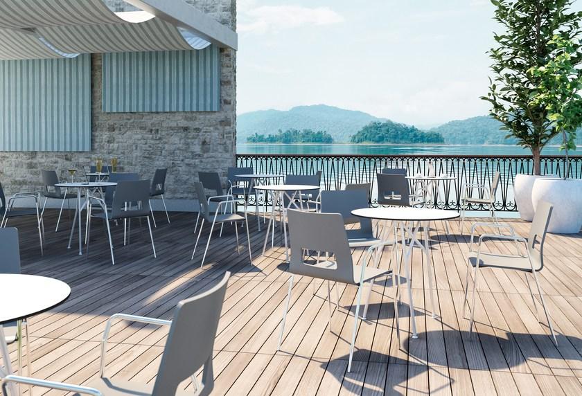 Quadrifoglio Стул из фанеры с подлокотниками Celsius sun-id-1465407 - Вид №1