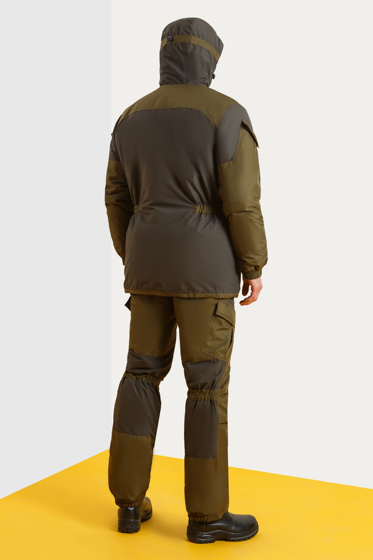 63940 Костюм  зимний хаки West Fishing  Зимняя спецодежда Santreyd  - Вид №13