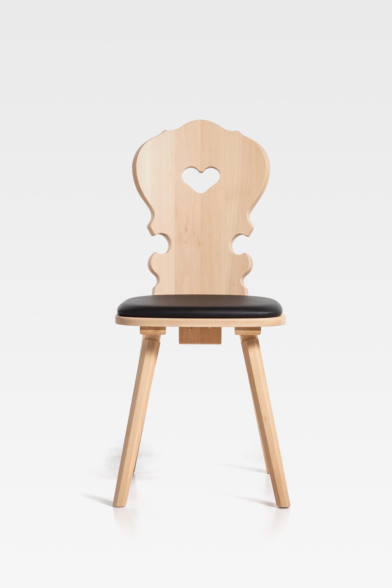 Деревянный стул с мягким сиденьем SIPA Вена ARCH-00147853 - Вид №10