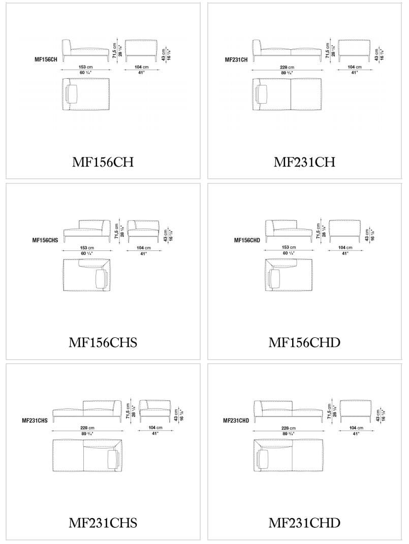 Секционный кожаный диван B&B Italia Michel ARCH-00125729 - Вид №8