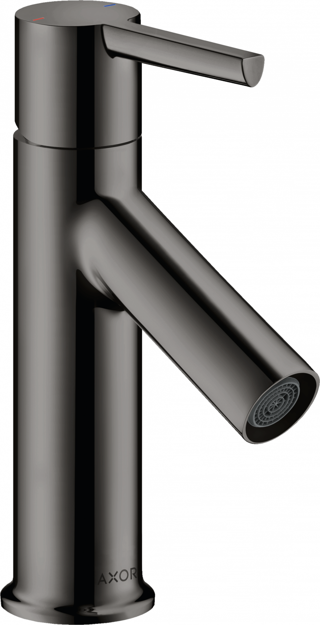 10102330 Смеситель для раковины 80, однорычажный, с рычажной ручкой, для умывальников со сливным гарнитуром AXOR STARCK