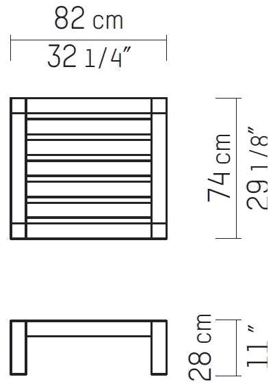 Piet Boon Кофейный столик Lars outdoor Pbc 11.42.03. - Вид №3