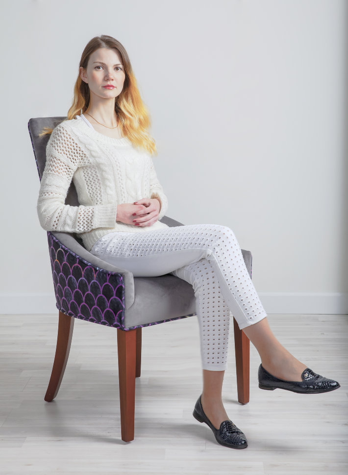 Стул Mesh by Amir Faysal ICON DESIGNE  177980 Голубой  - Вид №3