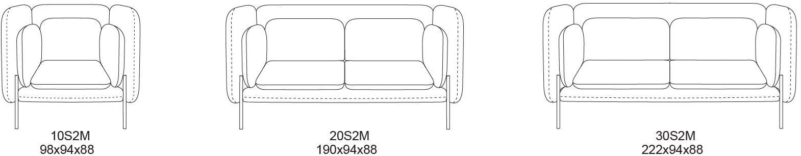 Recor Home 2-х местный диван Archiduc sun-id-1430141 - Вид №2
