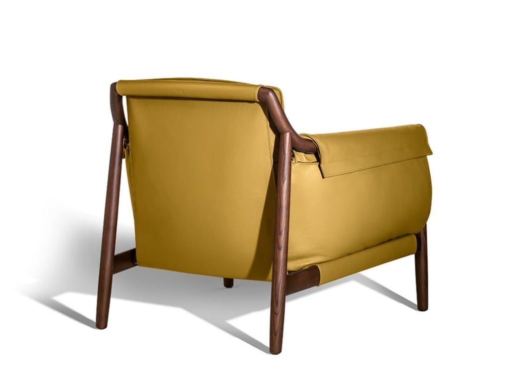 Кожаное кресло с подлокотниками Poltrona Frau коллекция-диваны и кресла ARCH-00036264 - Вид №10