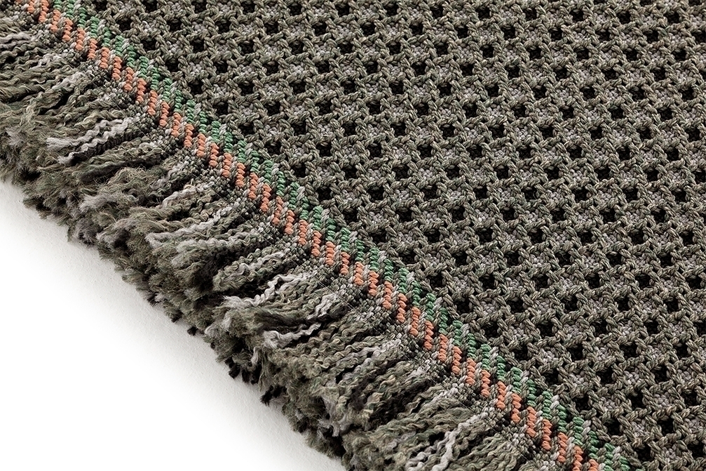 070668 Ковер GL Gofre green 200x300 GAN Garden Layers