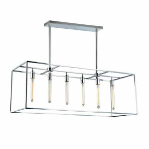 Подвесная люстра Britop Telaio 9127628 хром BRITOP ДИЗАЙНЕРСКИЕ, TELAIO 137538 Хром