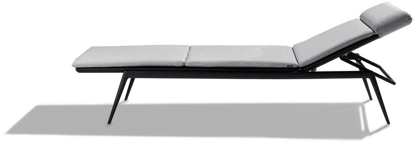 TRIBÙ Откидной алюминиевый садовый шезлонг Branch 07640 - Вид №2