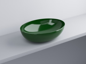 BAECO-AL Раковина овальный Eco 62 cielo Le Bacinelle