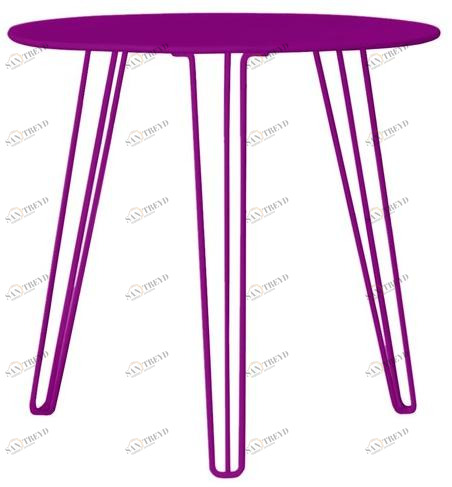 iSimar Круглый садовый стол из оцинкованной стали Menorca 9083 9084 9085 9086 9125