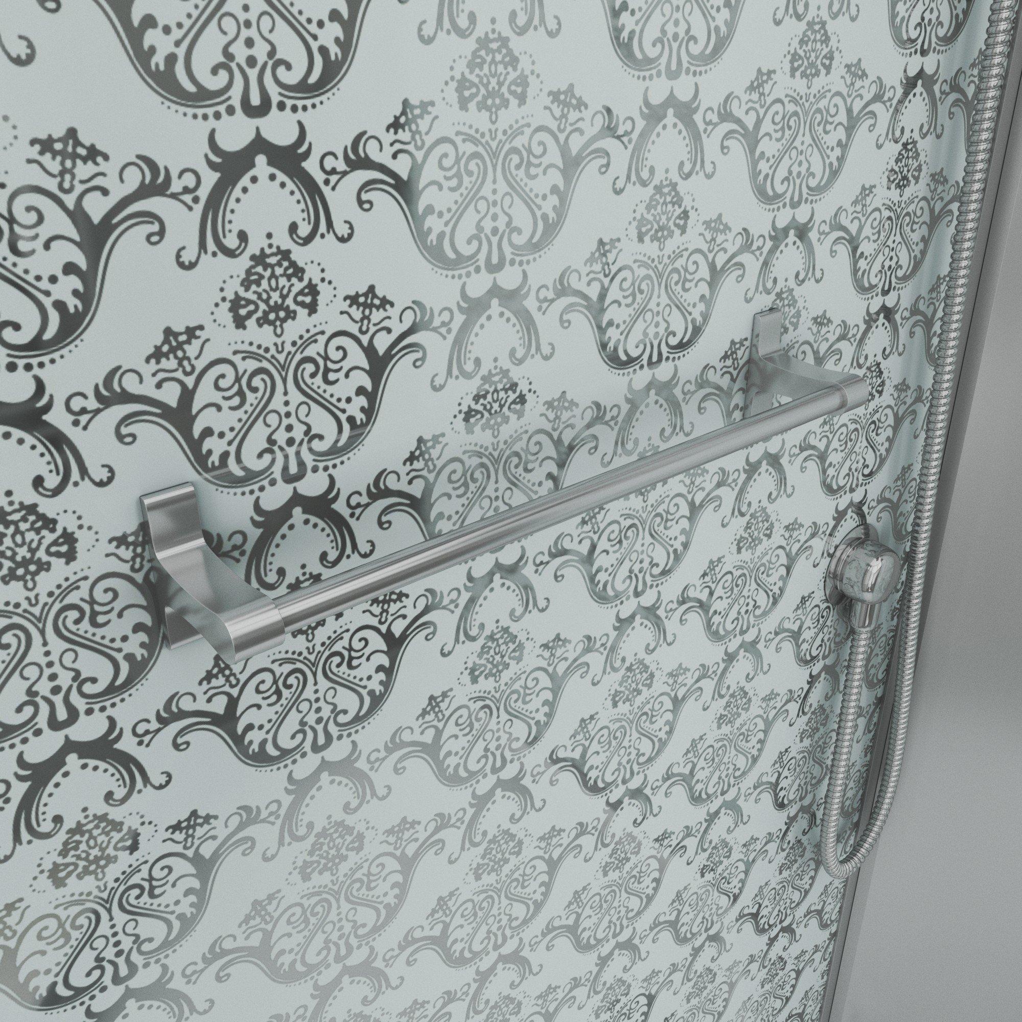 Душевая кабина NG-7799WBK (900x900х2100) низкий поддон стенки БЕЛЫЕ БЕЗ КРЫШИ 4 места Niagara Luxe - Вид №4