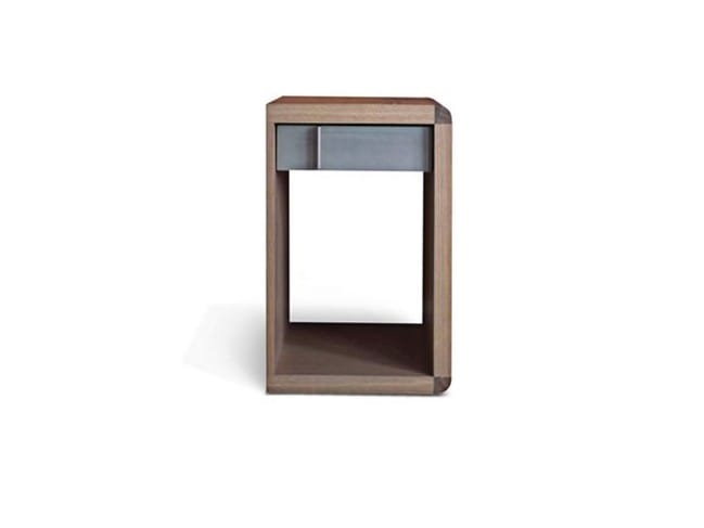 Квадратная тумбочка из дуба с ящиками ROCHE BOBOIS Rive Droite ARCH-00105258