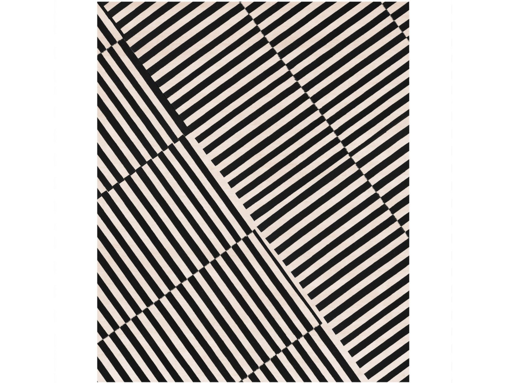 Прямоугольный ковер ручной работы из шерсти BY IIND STUDIO GUSSAGO ARCH-00101840 - Вид №1