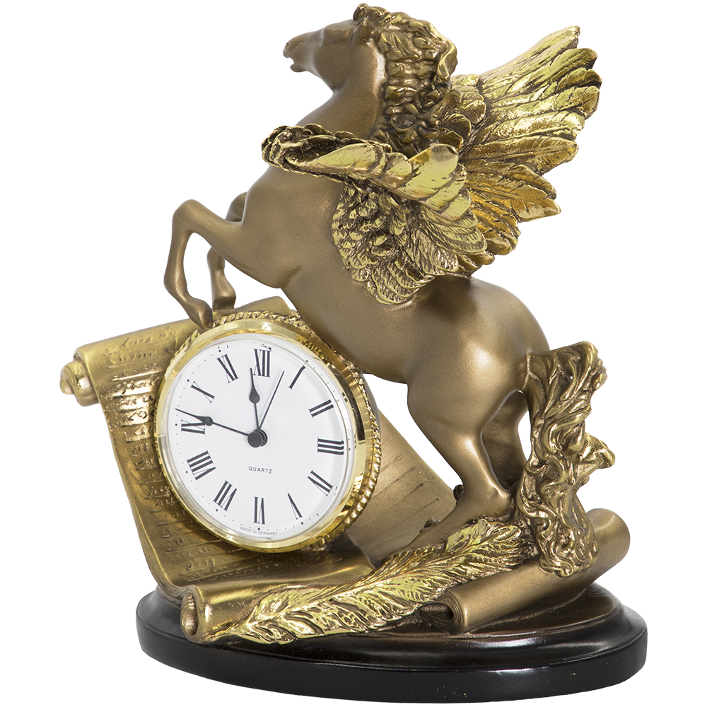 41064 Часы настольные Пегас Бронза BOGACHO 4627138242384 - Вид №2