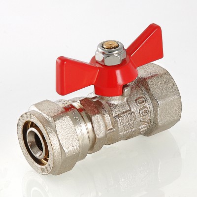 VT.342.N.1604 Кран шаровой с обжимным соединением и внутренней резьбой Valtec 16 х 1/2"  - Вид №3