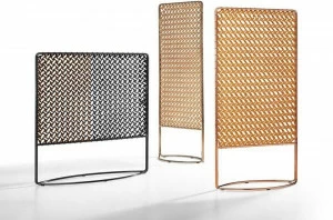 Midj Кожаная ширма и окрашенная металлическая конструкция