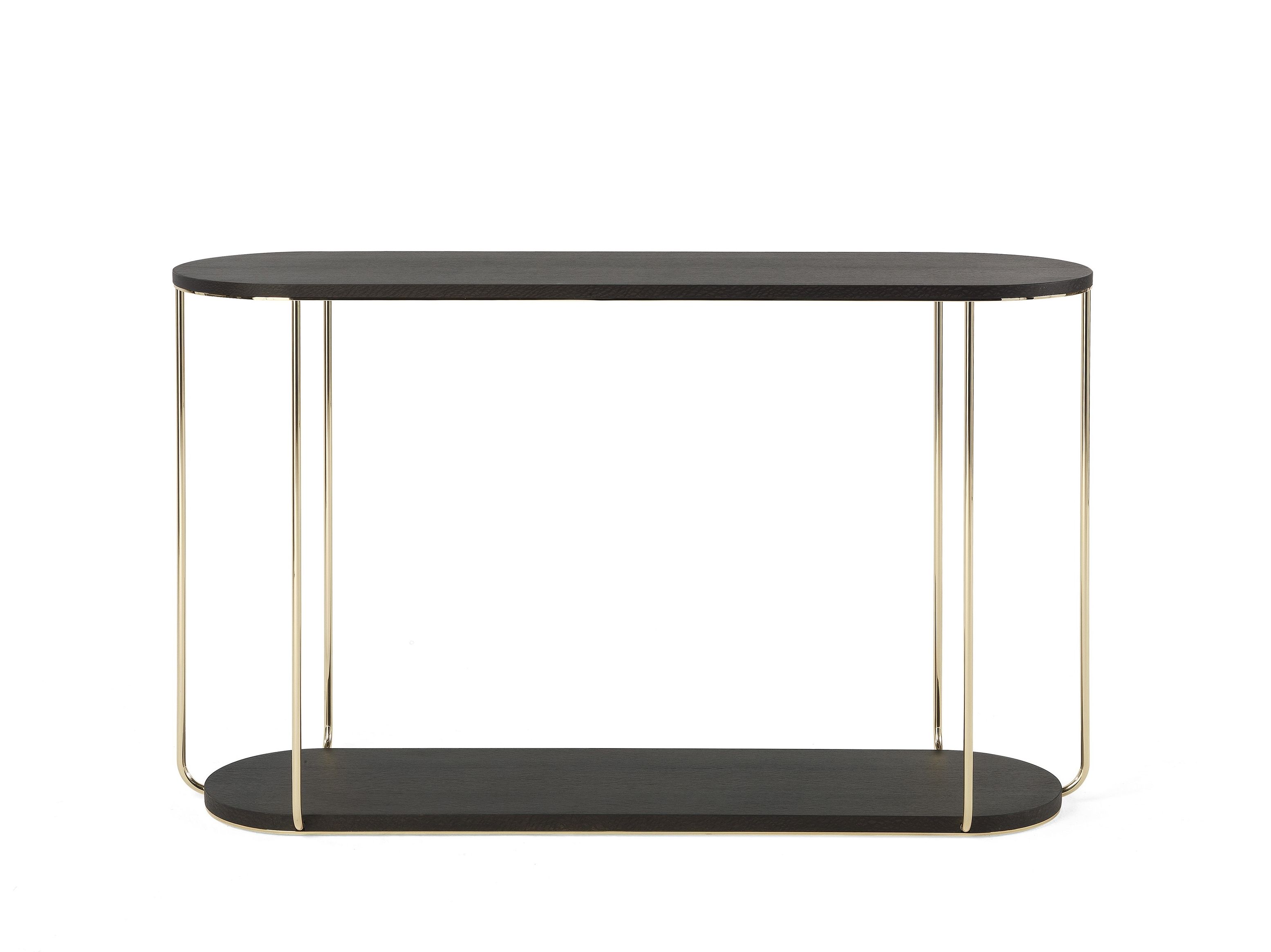 Деревянная овальная консоль ETRO Home Interiors Ambar ARCH-00063296