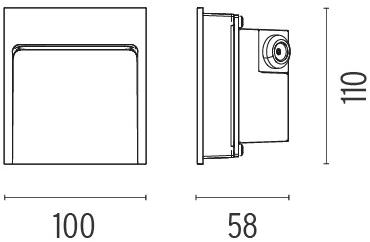 Flos Настенный светильник из алюминия Outdoor collection - muro+soffitto sun-id-1495273 - Вид №8