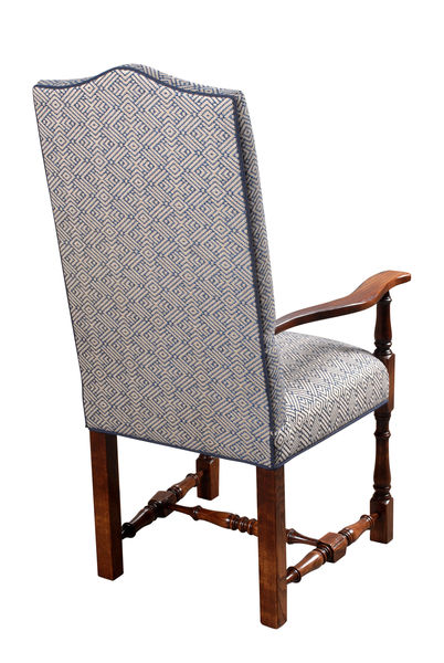 U902 Мягкий стул с повернутой ножкой ijlbrown  - Вид №2