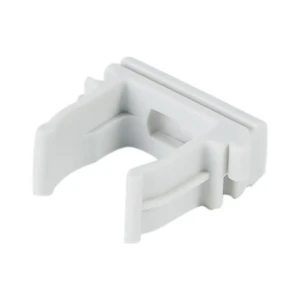 Держатель-клипса для труб Экопласт D20 мм цвет серый 50 шт.