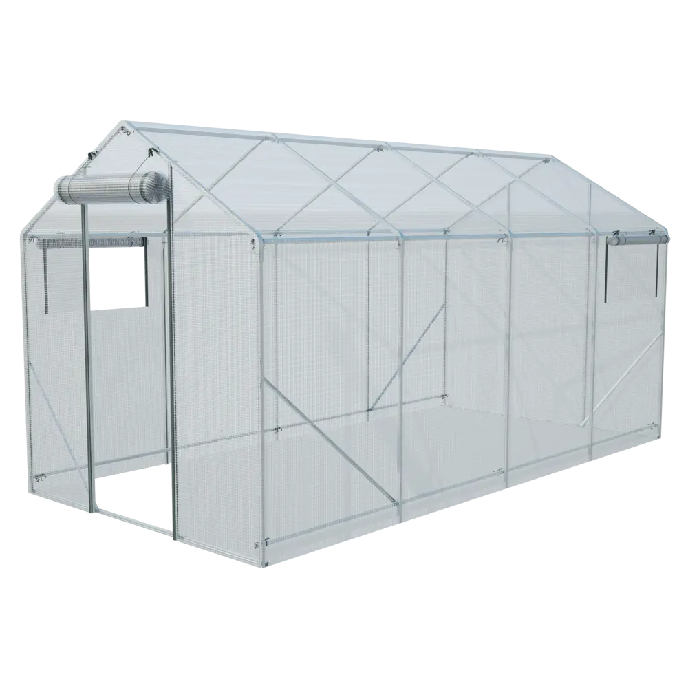 Теплица домик 200x400 см с тентом Santreyd STLM-2020406