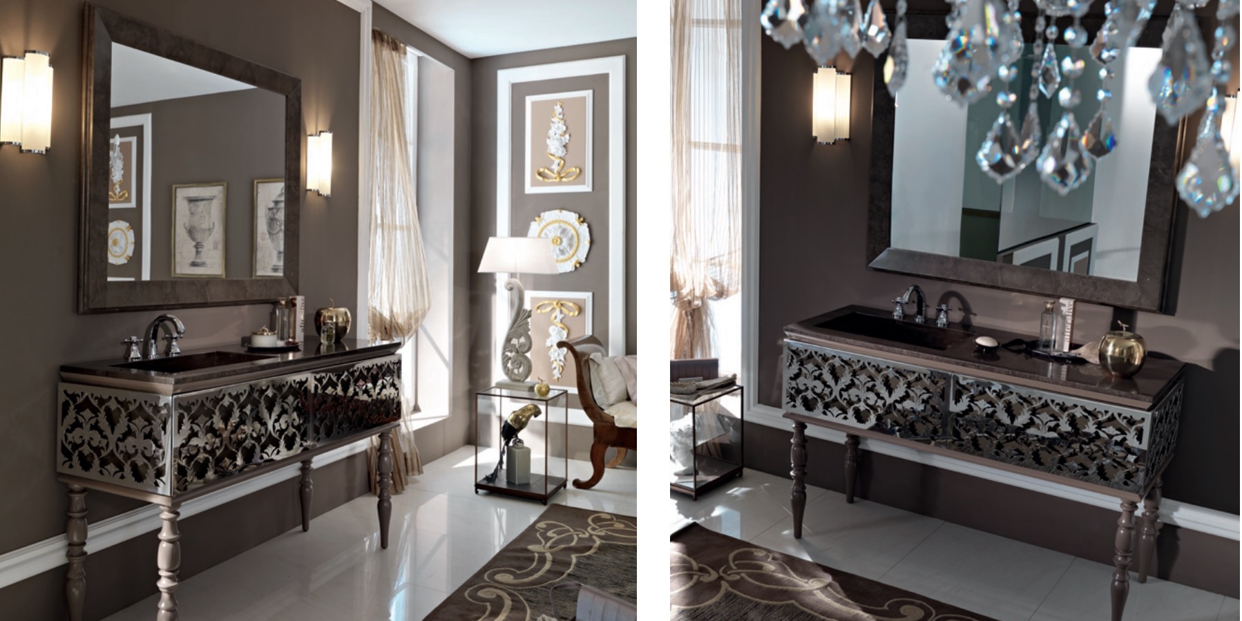 Комплект мебели Doll Damasco 144 из ценных пород дерева Ypsilon №1 YGD144 - Вид №2