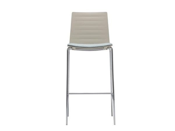 Высокий стул с подставкой для ног со спинкой Andreu World Flex High Back ARCH-00027910 - Вид №4