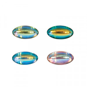 410-14-030 Бусина Чехия кабошоны 8 x 4 мм PRECIOSA