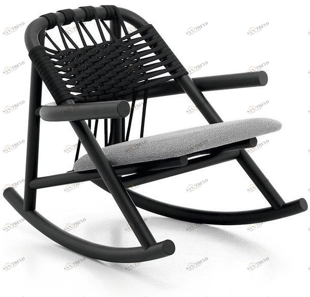 Very Wood Кресло-качалка из дерева с подлокотниками Unam sun-id-1396997