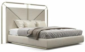 Capital Collection Кровать из ткани с высоким изголовьем