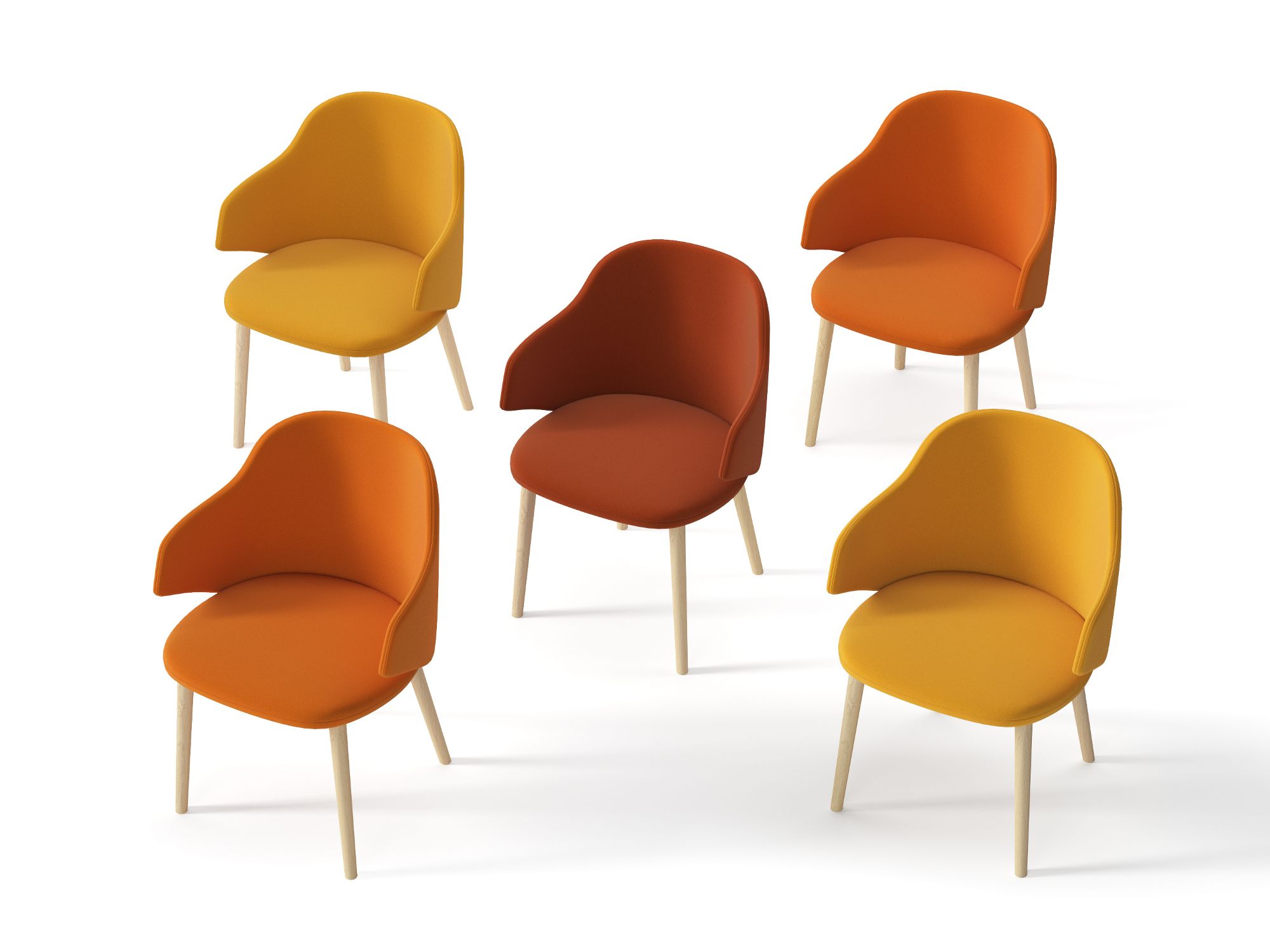 Стул с подлокотниками SITLOSOPHY® ARCH-00125692 - Вид №1