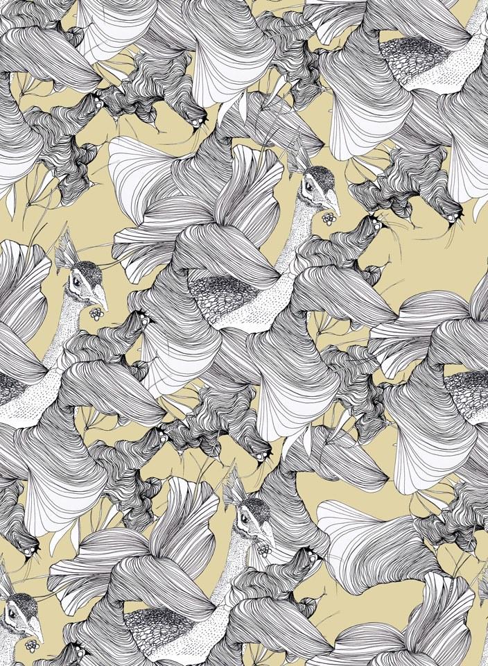 MOMENTI Авторский художественный принт Crazy home paintings Gi-034 - Вид №1