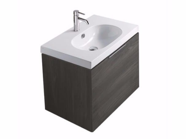 Деревянный подвесной умывальник с ящиками Galassia EDEN ARCH-00046271