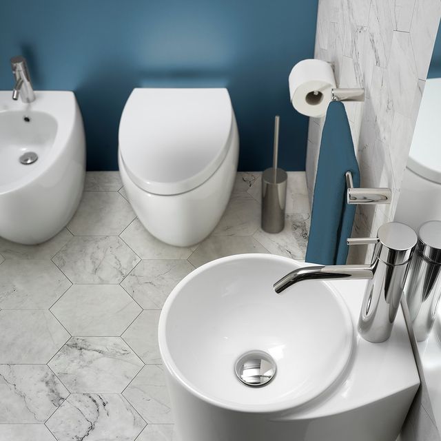 ONE002S Смеситель для раковины Linki ONE, Сатиновая сталь - Вид №1