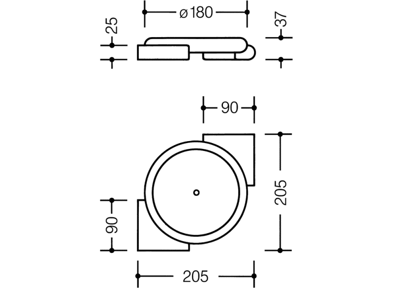 477.32.100 угловая полка HEWI Serie 477/801  - Вид №4