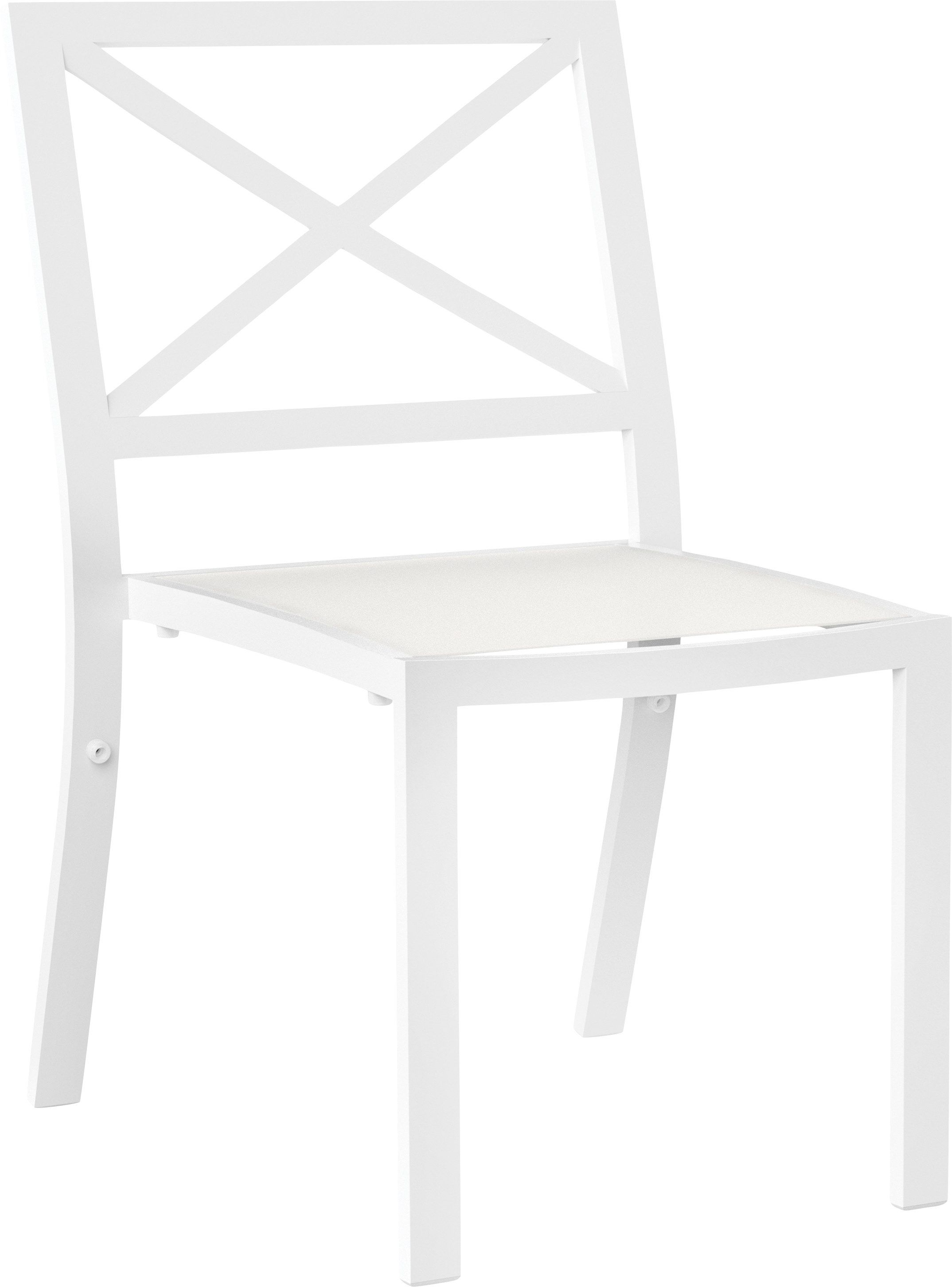 Алюминиевый штабелируемый садовый стул JANUS et Cie Fiore ARCH-00147946 - Вид №4