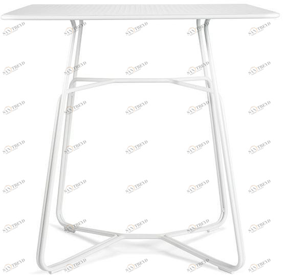 Deadgood Квадратный металлический стол Naked Nt1