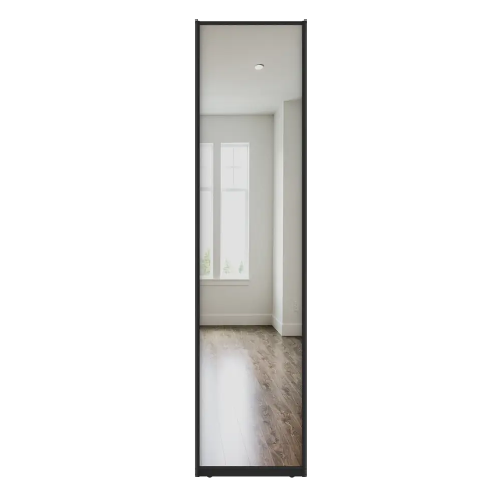 Дверь-купе KONSENSA 244.5x60.4 см с зеркалом профиль черный 89443992 STLM-2151697  - Вид №1