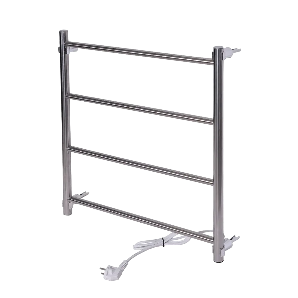 Полотенцесушитель электрический Тера Классика 500x500 мм 30 Вт лесенка цвет хром STLM-2132753