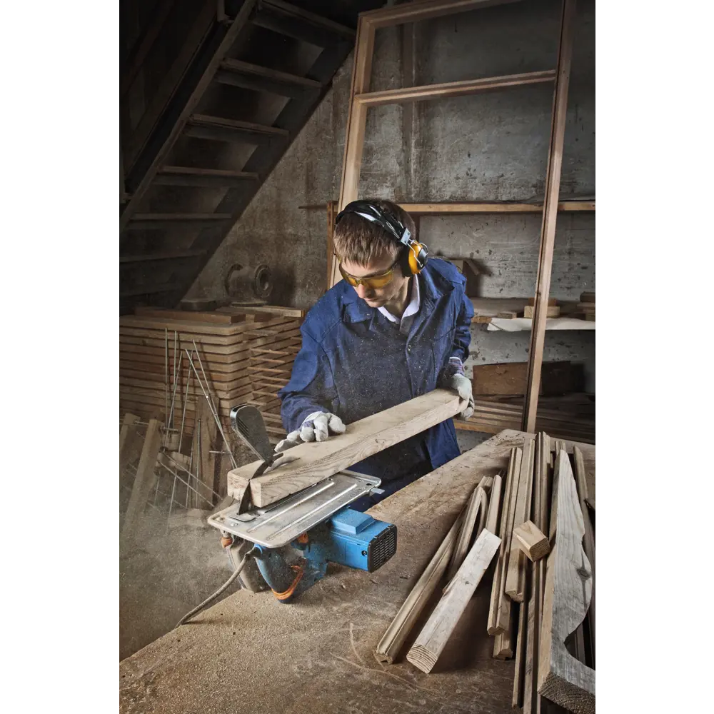 Циркулярная пила Фиолент ПД7-75 для профессиональной обработки древесины 82307206 STLM-0024328 - Вид №9