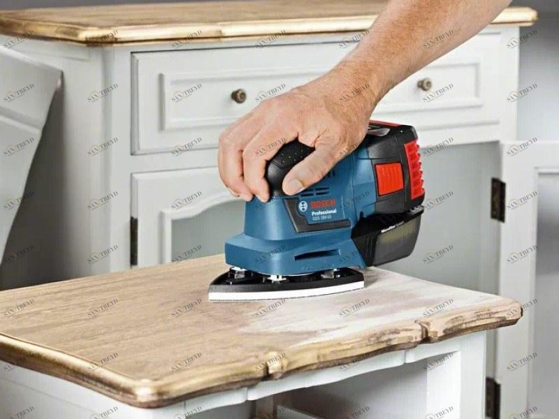 BOSCH PROFESSIONAL Аккумуляторная орбитальная шлифовальная машинка Linea light sun-id-1459137