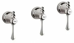 Rubinetteria Giulini Смеситель для душа на 3 отверстия с переключателем Londra 7216w2