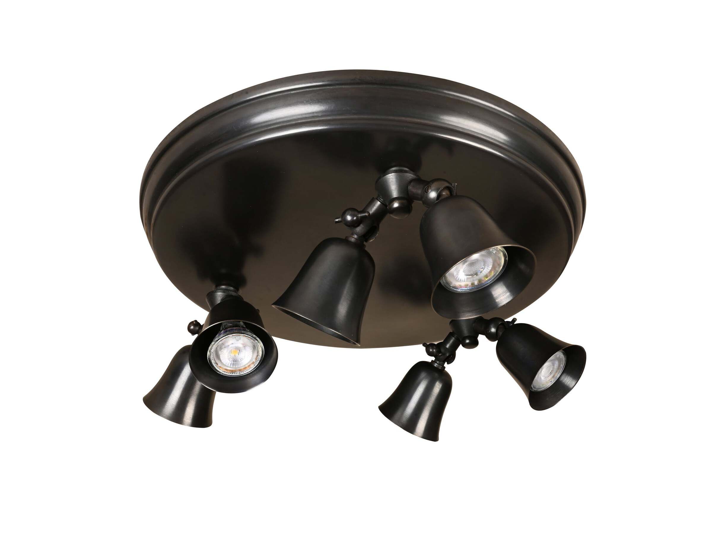 Латунь регулируемый светодиодный потолочный светильник Authentage Lighting Fleure Twin ARCH-00062054 - Вид №1