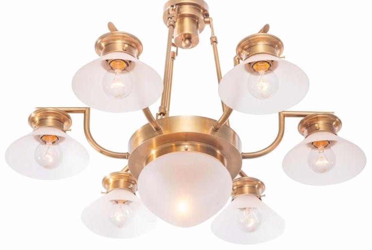 Patinas Lighting Люстра из латуни ручной работы Basel sun-id-1516209 - Вид №3