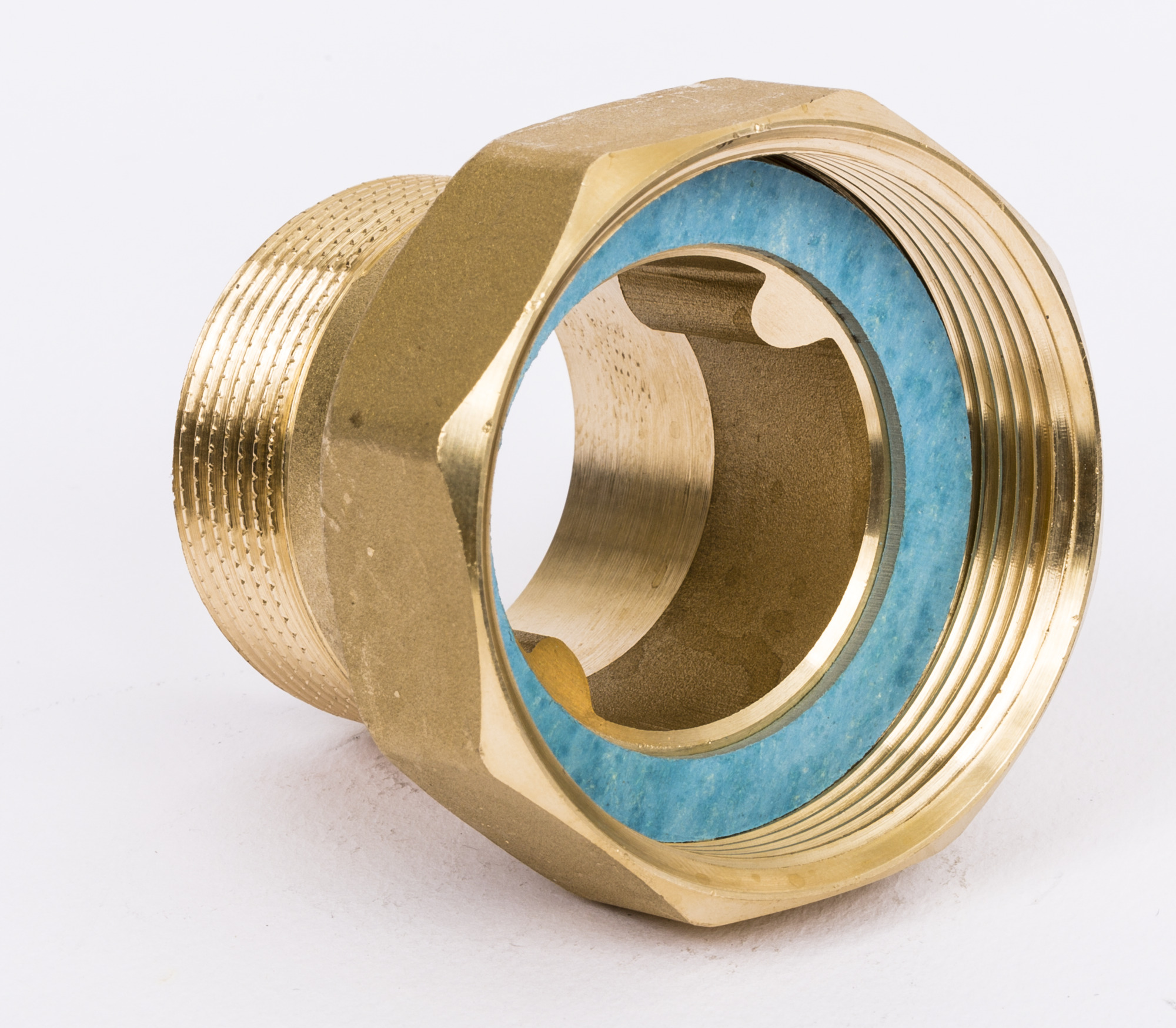 Danfoss Присоединительные фитинги к регулирующим клапанам Комплект резьб фитингов VRG/VRB Ду 15 065B4107  - Вид №12